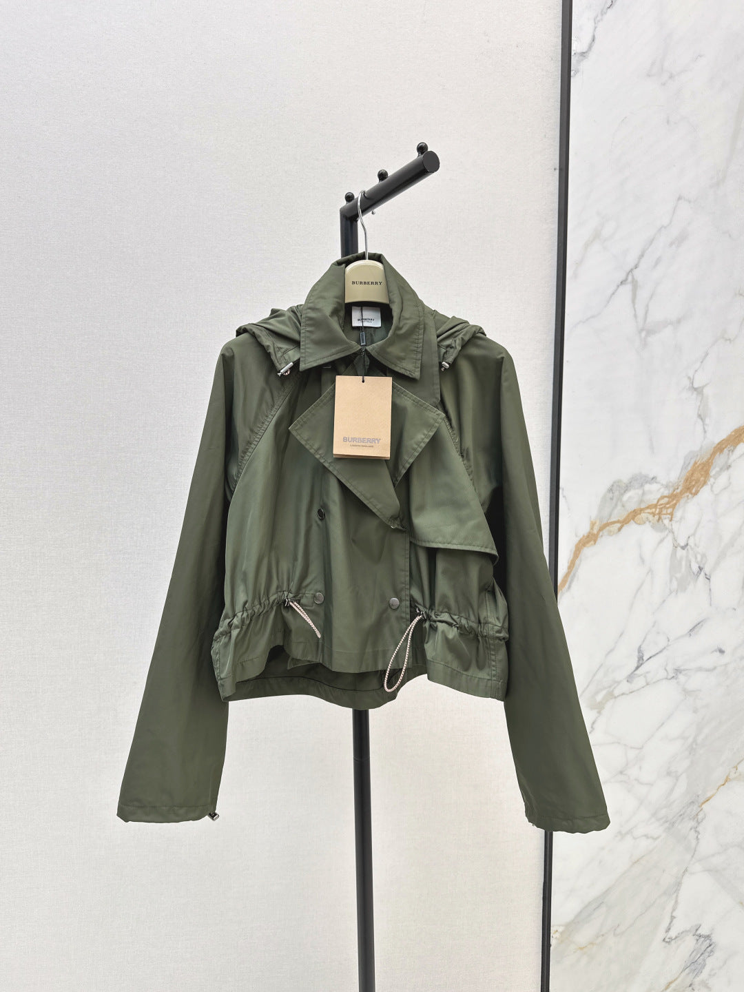 Bur 25fw drawstring jacket