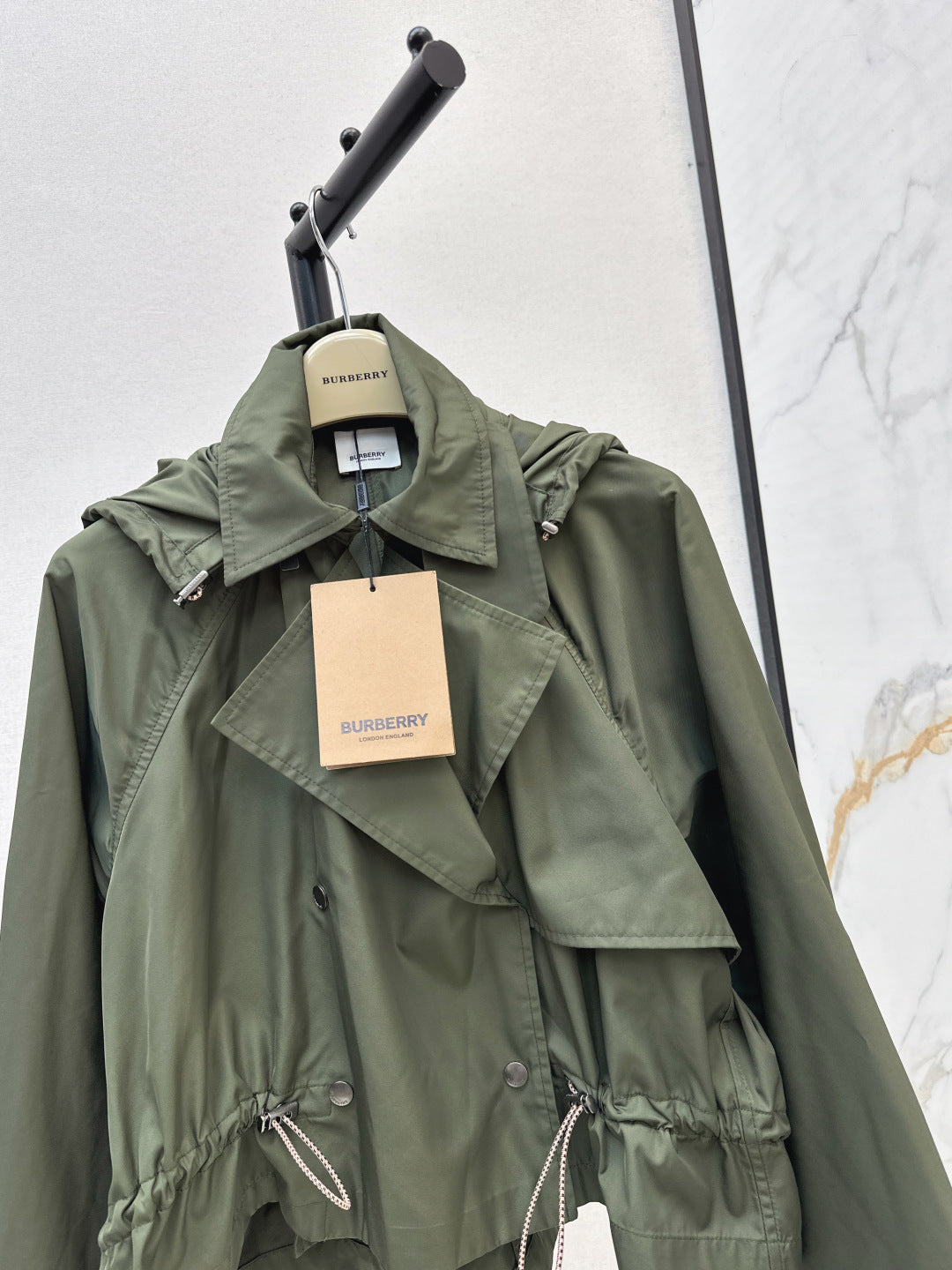 Bur 25fw drawstring jacket