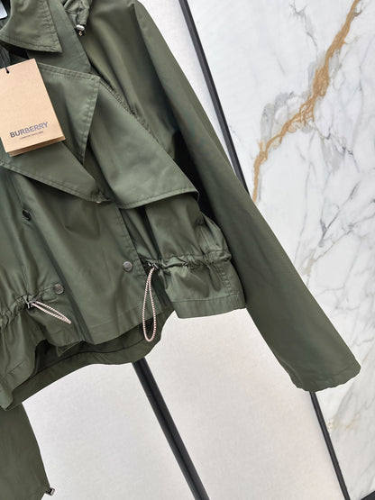 Bur 25fw drawstring jacket