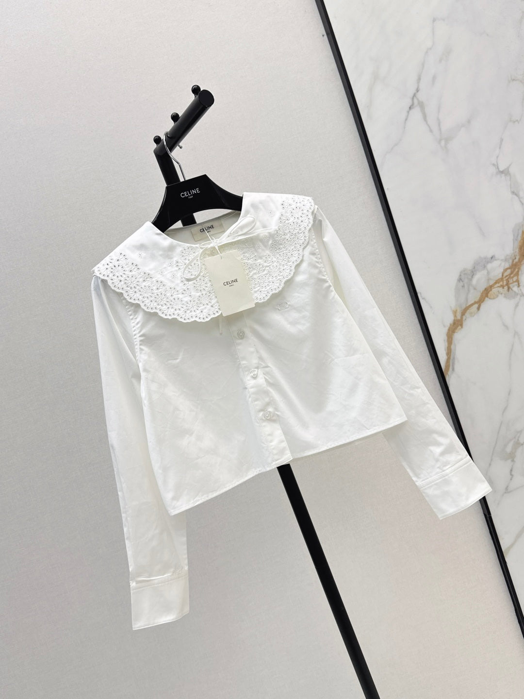 Celi 25fw embroidered shirt