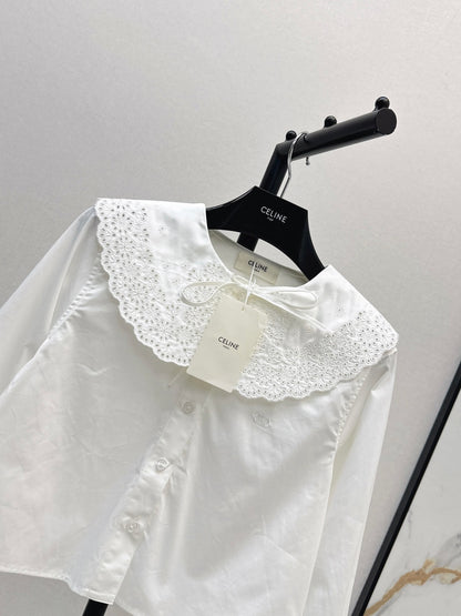 Celi 25fw embroidered shirt