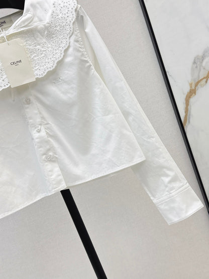 Celi 25fw embroidered shirt