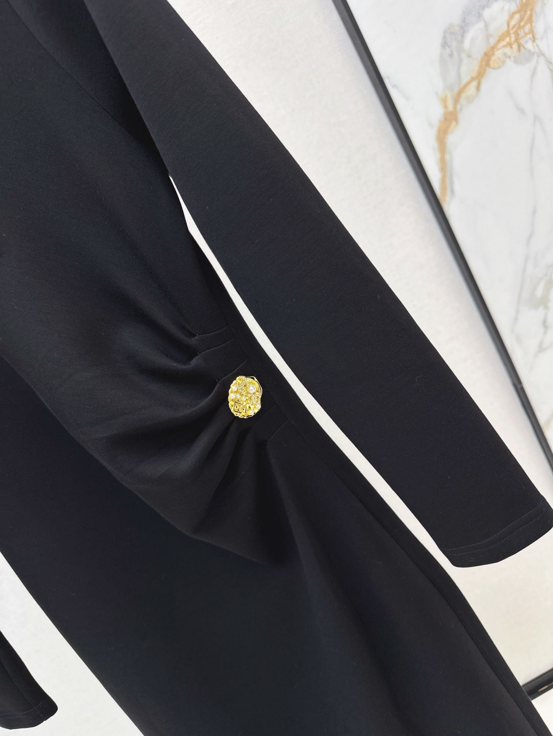 Loe 25fw pleated dress