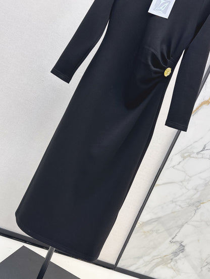 Loe 25fw pleated dress