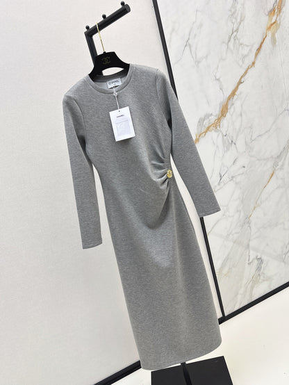 Loe 25fw pleated dress
