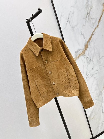 Louis 25fw suede jacket
