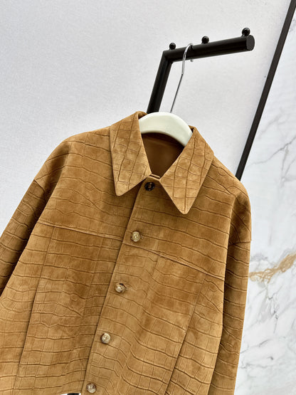 Louis 25fw suede jacket