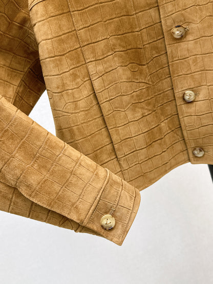 Louis 25fw suede jacket