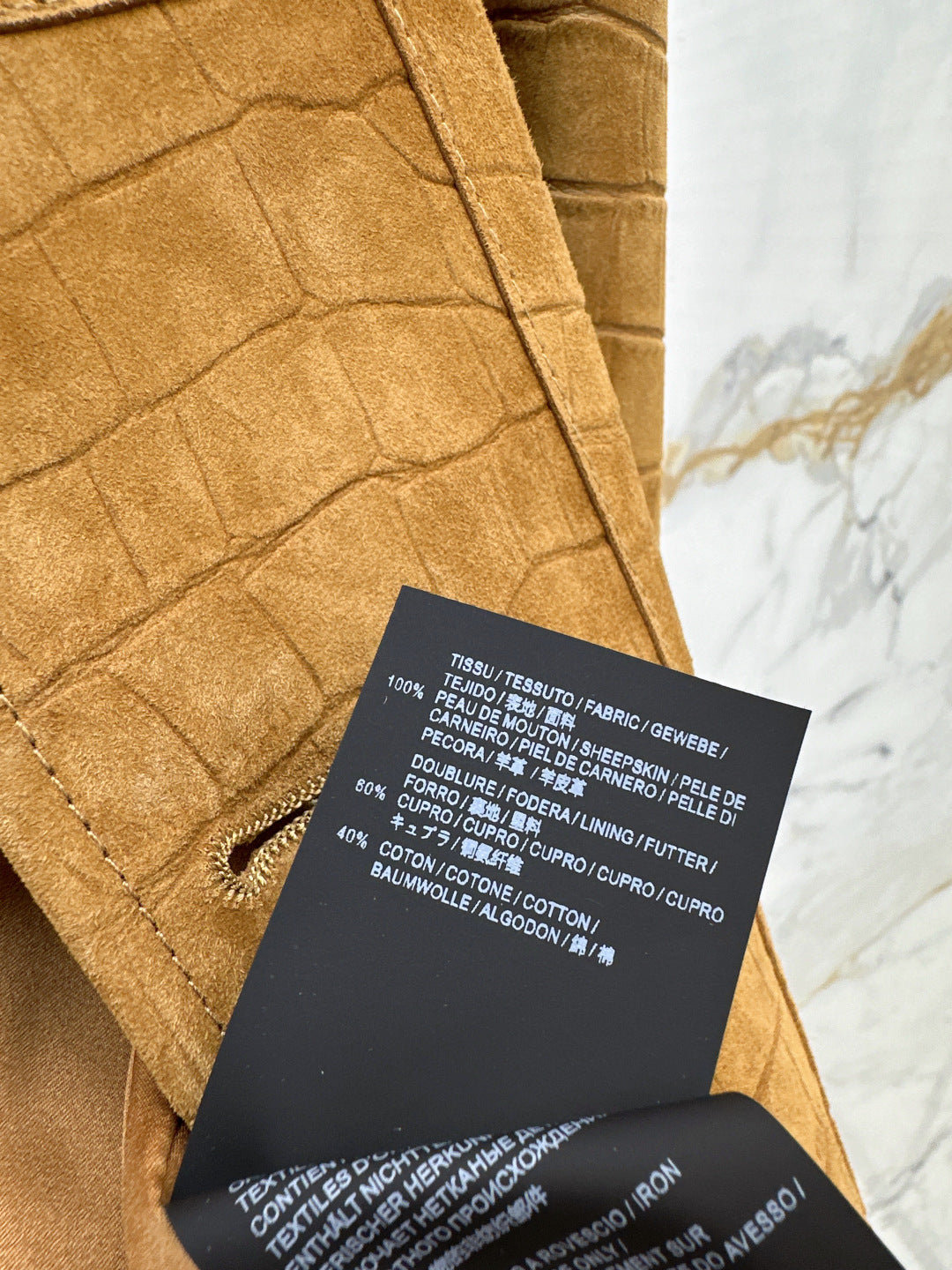 Louis 25fw suede jacket