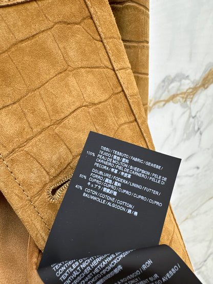 Louis 25fw suede jacket