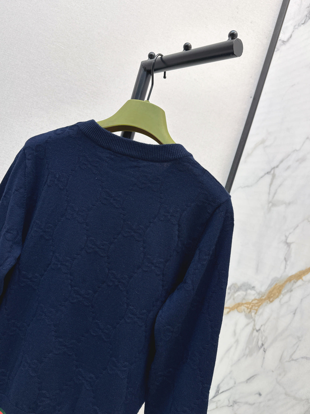 Guc 25fw jacquard sweater