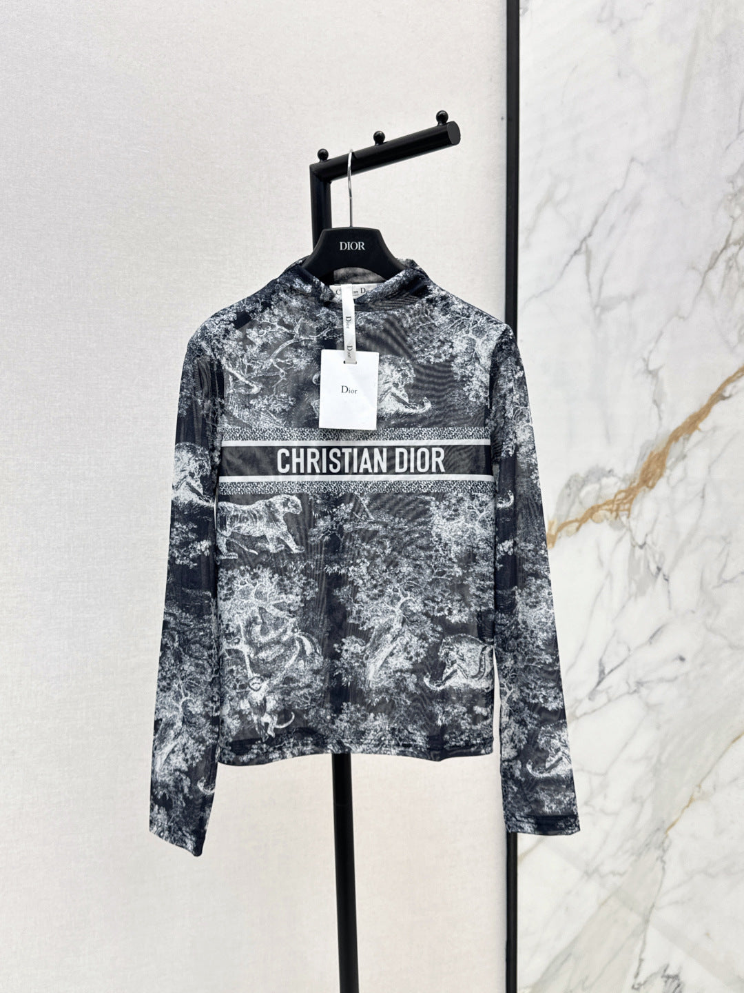 CD 25fw printed shirt