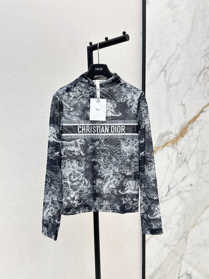 CD 25fw printed shirt