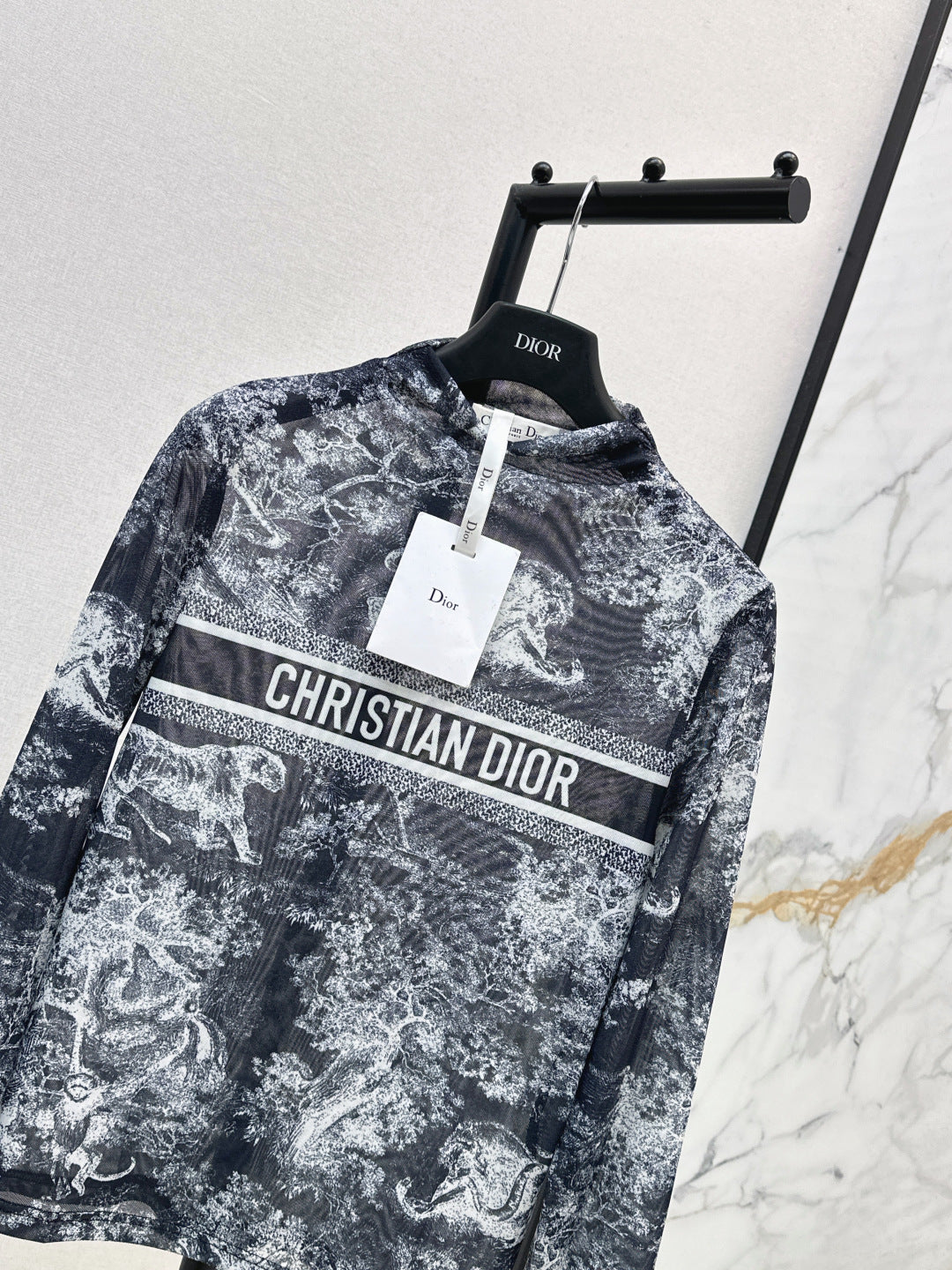 CD 25fw printed shirt