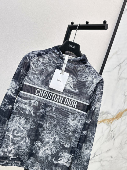 CD 25fw printed shirt