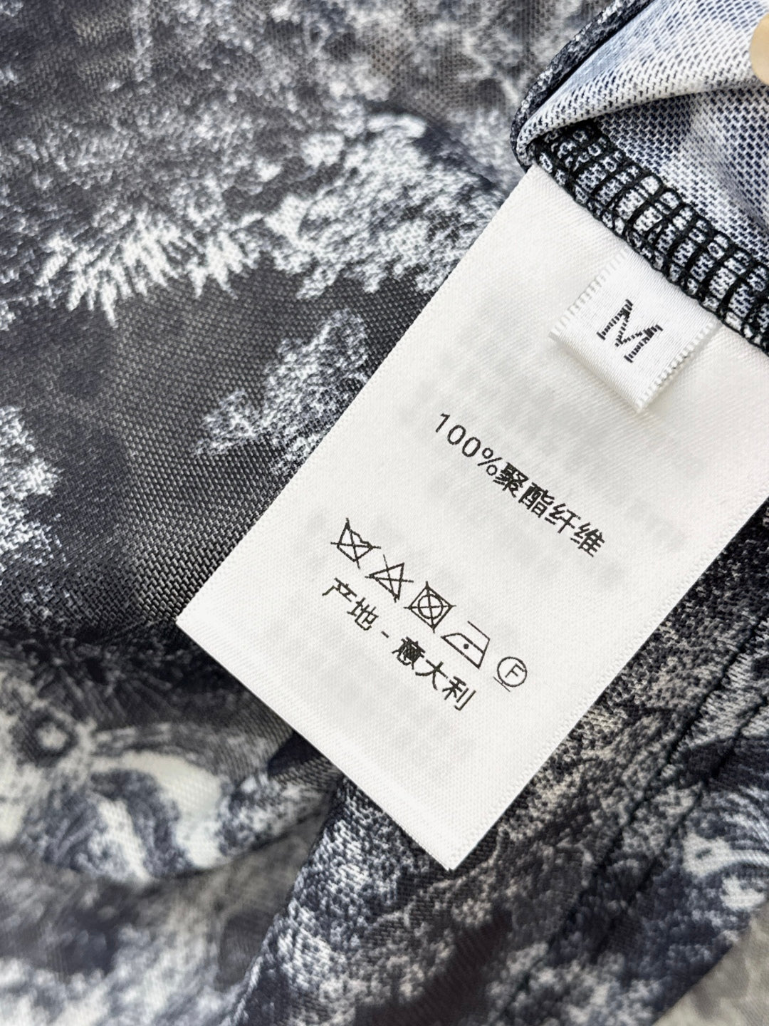 CD 25fw printed shirt