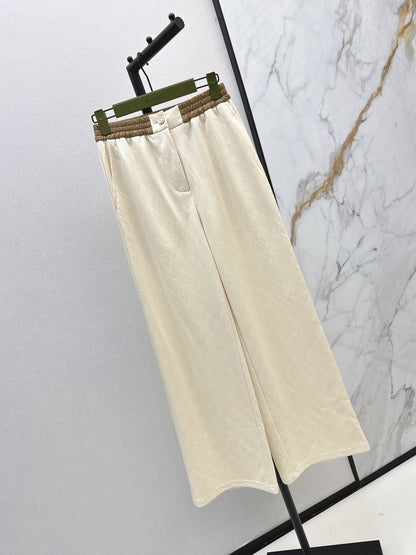 Guc 25fw jacquard pants