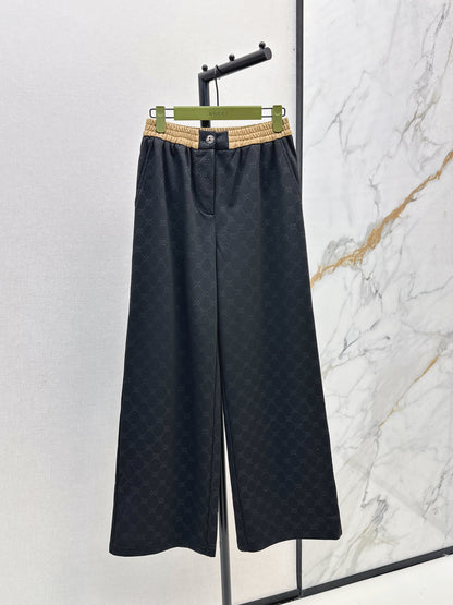 Guc 25fw jacquard pants