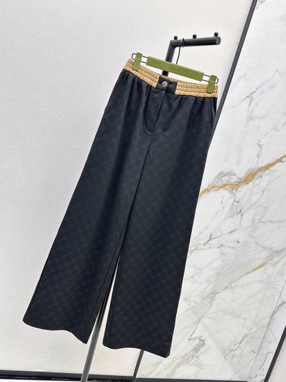 Guc 25fw jacquard pants