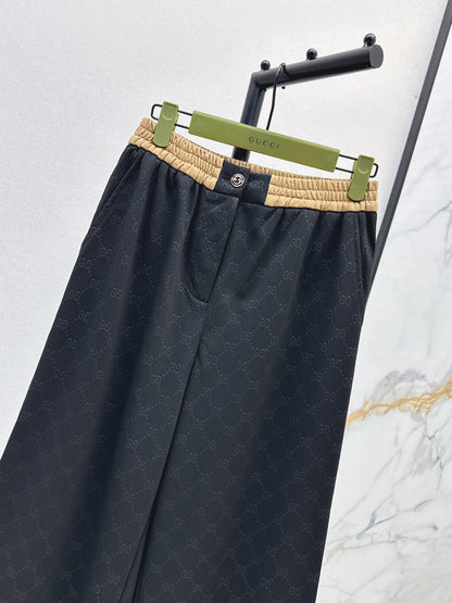 Guc 25fw jacquard pants