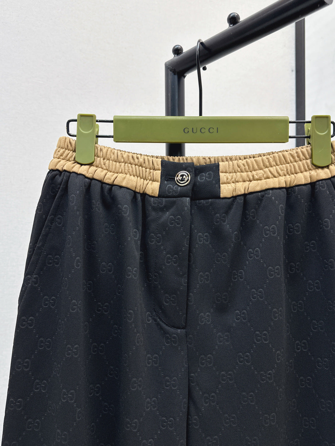 Guc 25fw jacquard pants