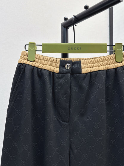Guc 25fw jacquard pants