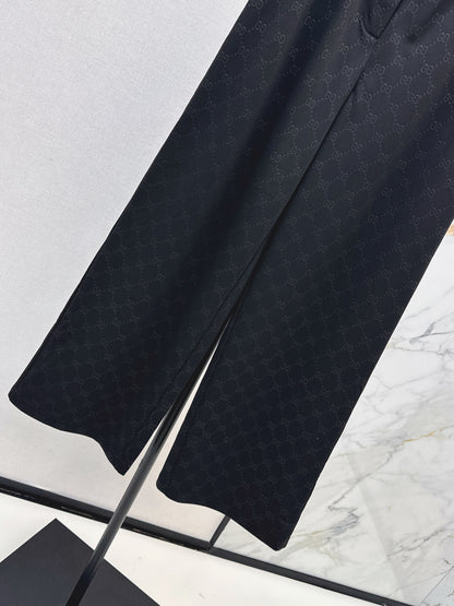 Guc 25fw jacquard pants