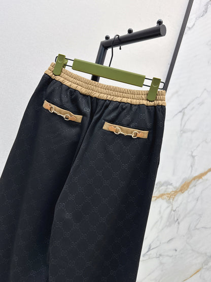 Guc 25fw jacquard pants