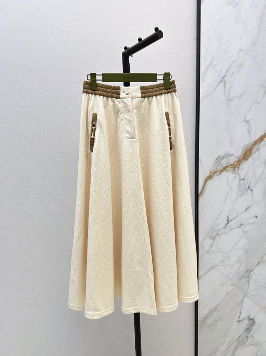 Guc 25fw jacquard skirt