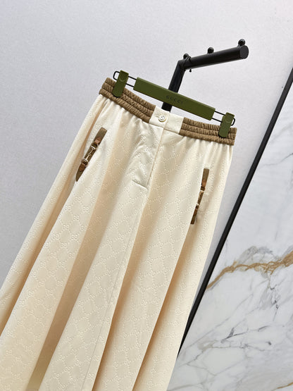 Guc 25fw jacquard skirt