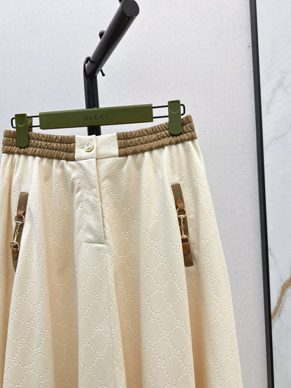 Guc 25fw jacquard skirt