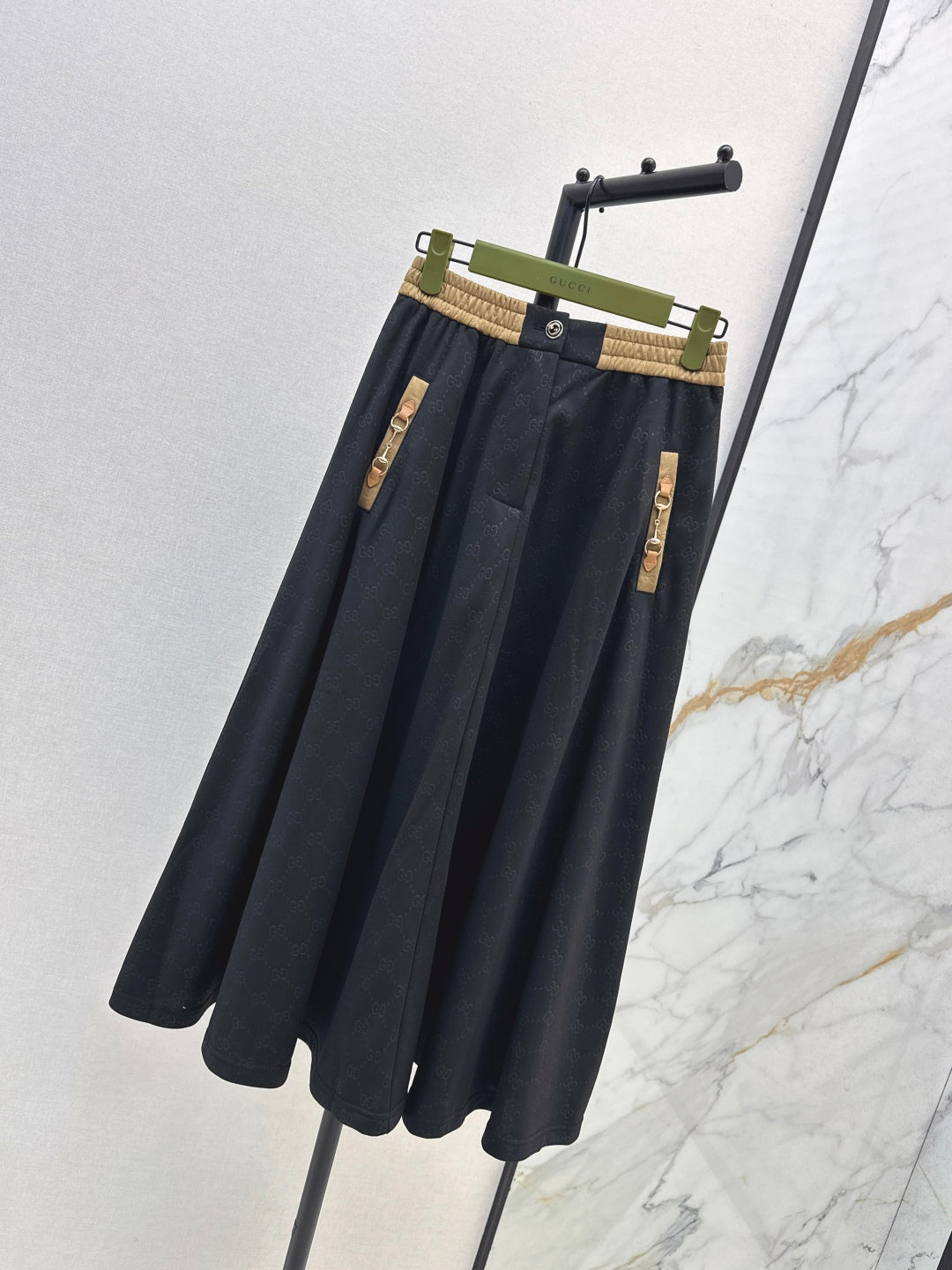 Guc 25fw jacquard skirt