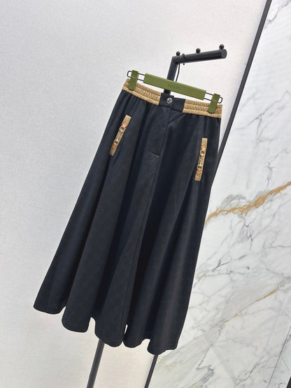 Guc 25fw jacquard skirt