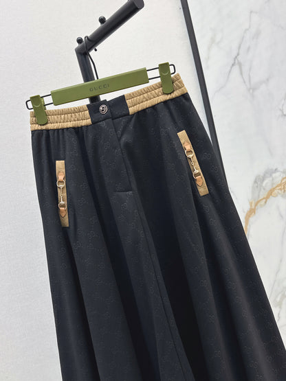 Guc 25fw jacquard skirt