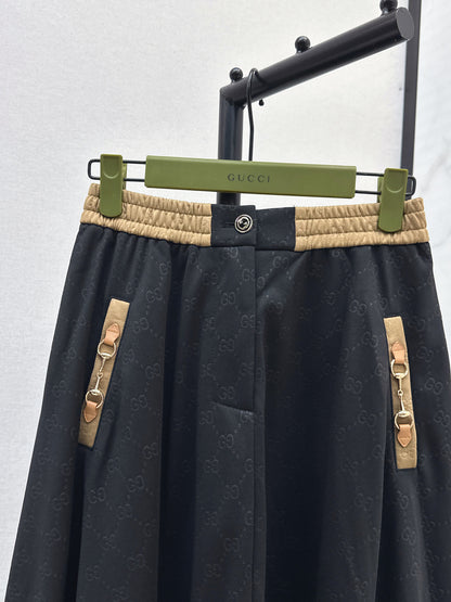 Guc 25fw jacquard skirt