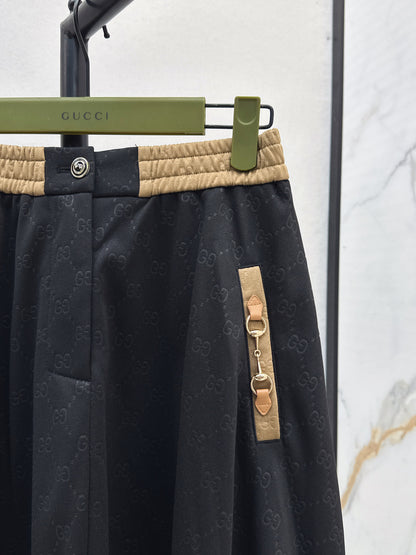 Guc 25fw jacquard skirt