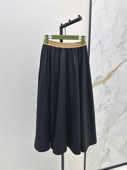 Guc 25fw jacquard skirt