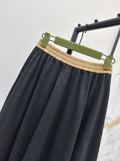 Guc 25fw jacquard skirt