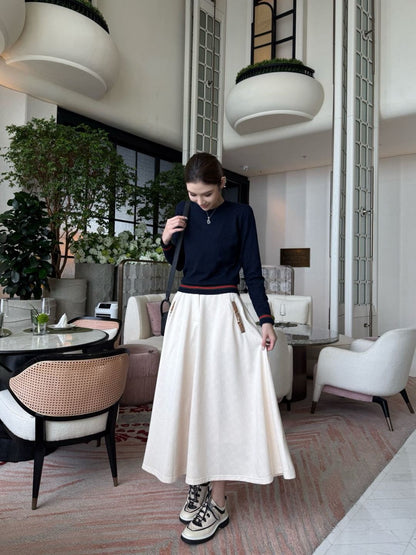 Guc 25fw jacquard skirt