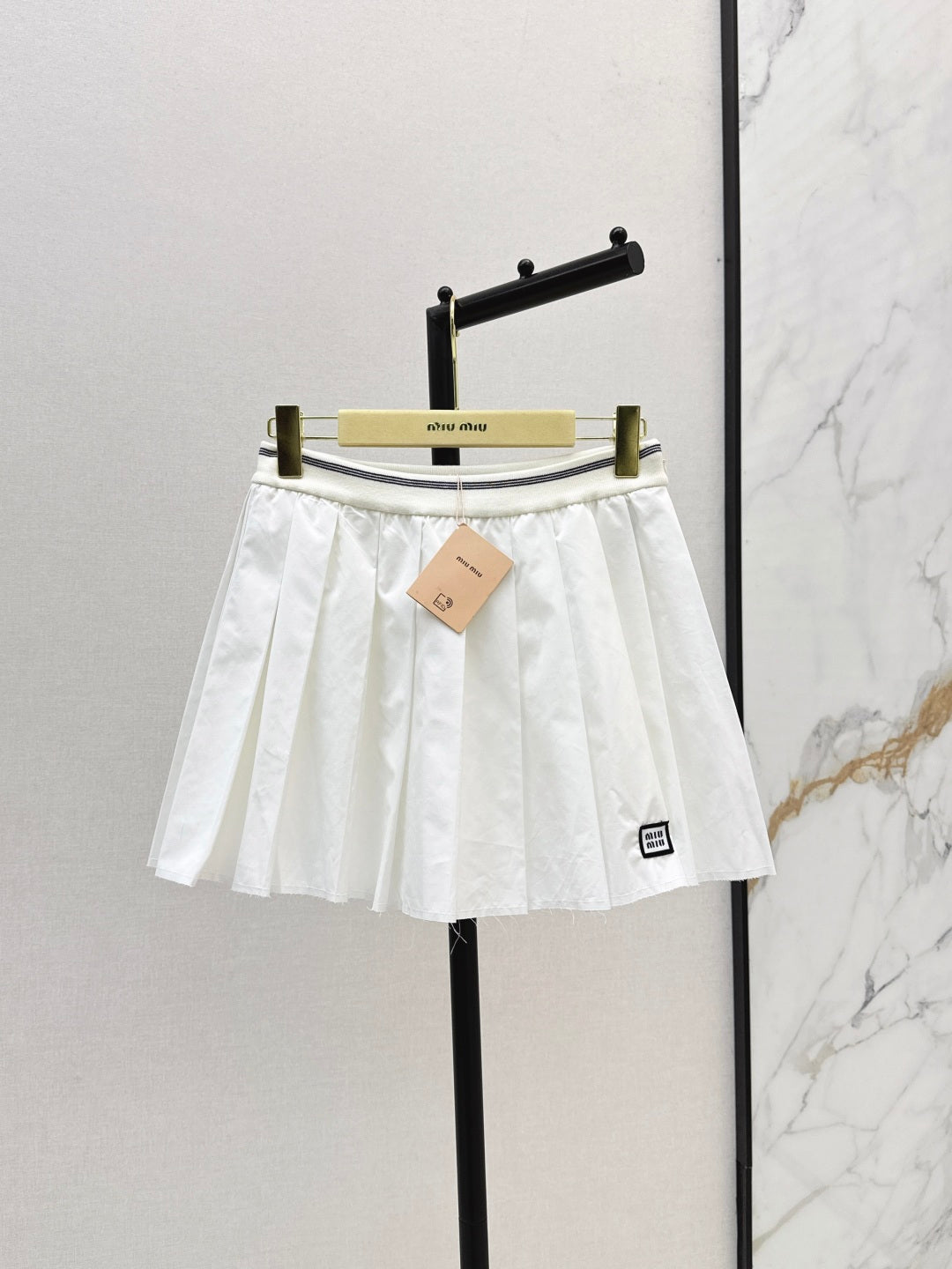Miu 25fw pleated skirt