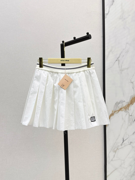 Miu 25fw pleated skirt