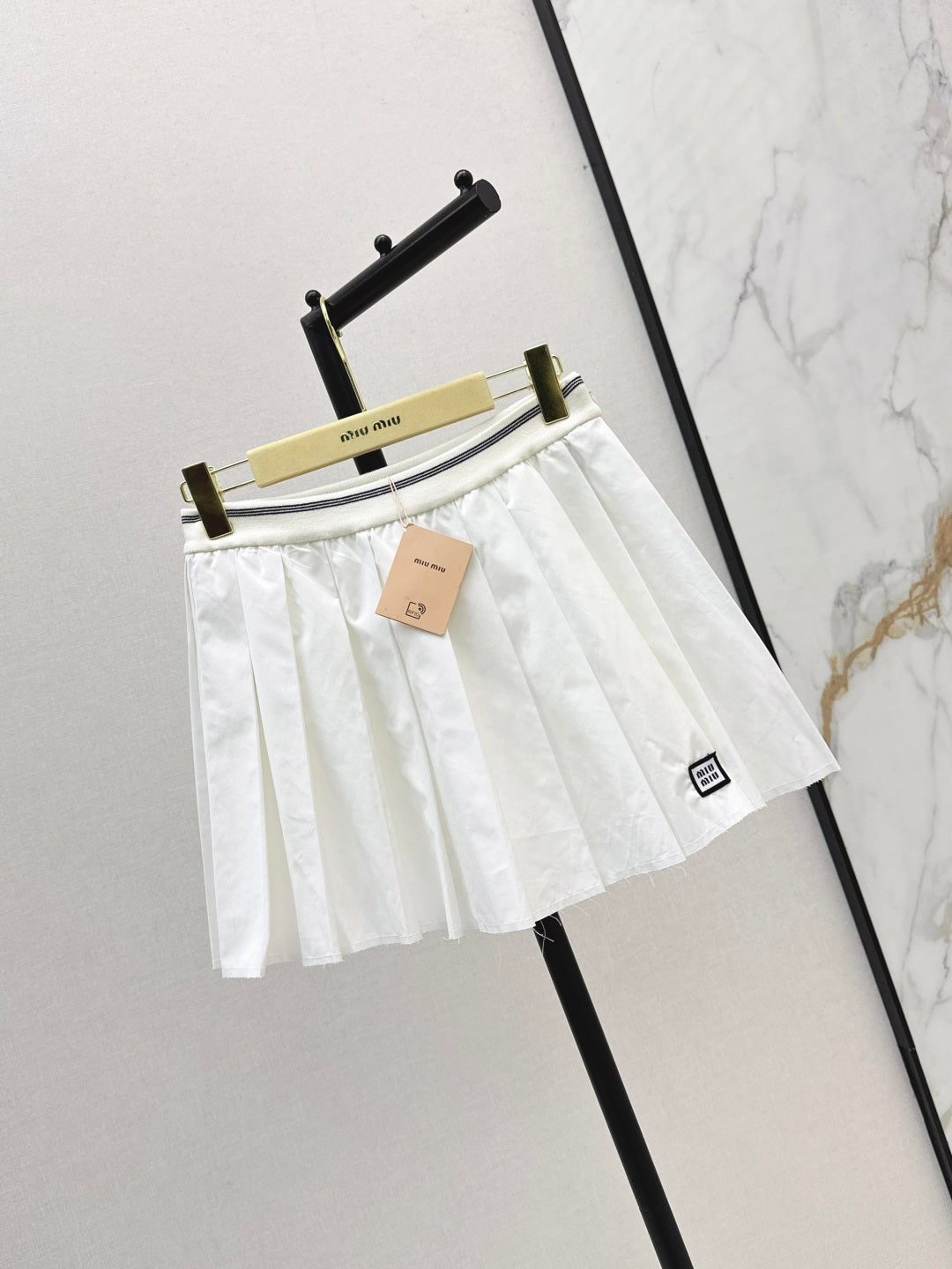 Miu 25fw pleated skirt
