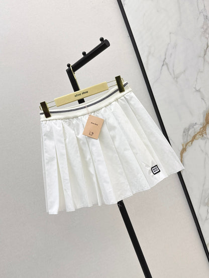 Miu 25fw pleated skirt
