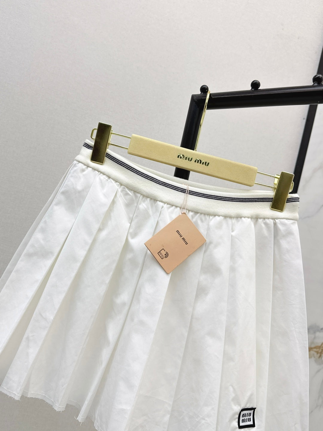 Miu 25fw pleated skirt