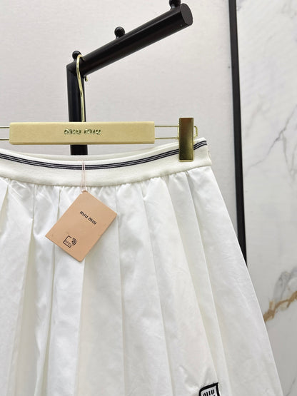 Miu 25fw pleated skirt