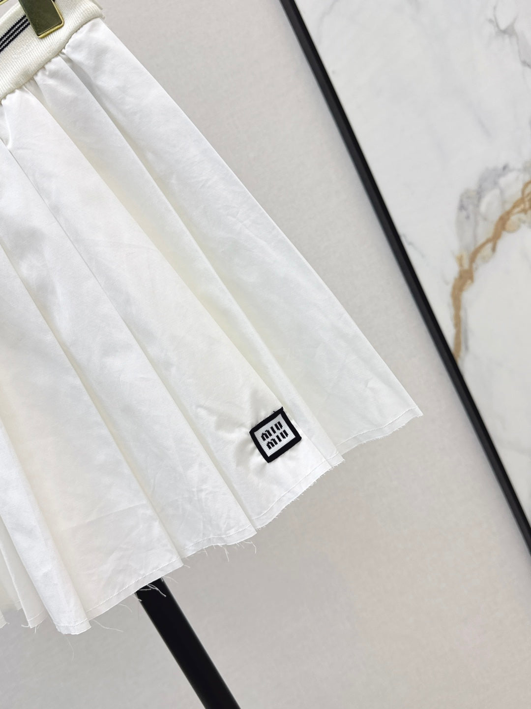 Miu 25fw pleated skirt