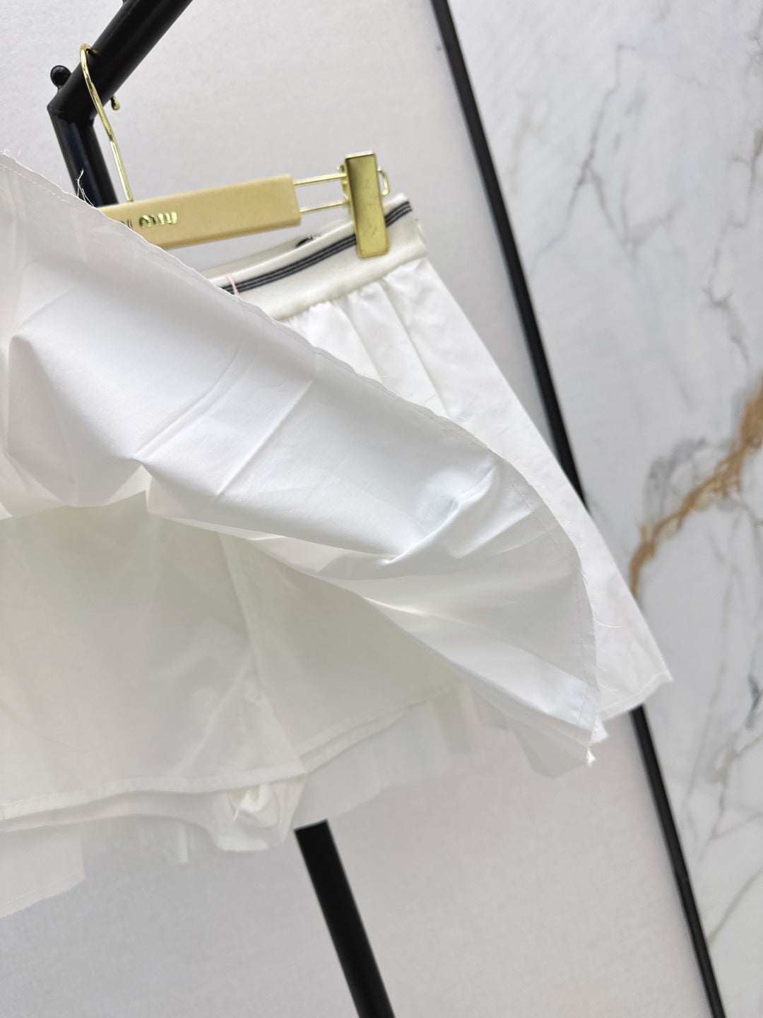Miu 25fw pleated skirt
