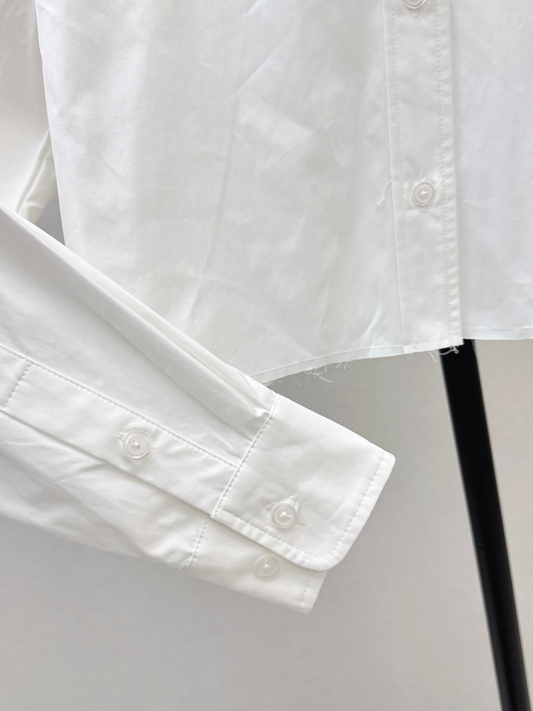 Miu 25fw embroidered shirt