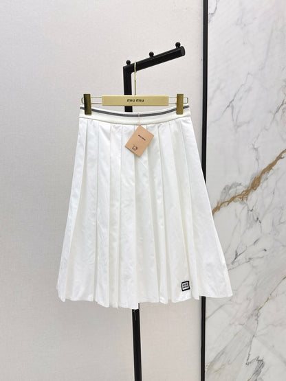 Miu 25fw pleated skirt