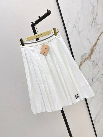 Miu 25fw pleated skirt